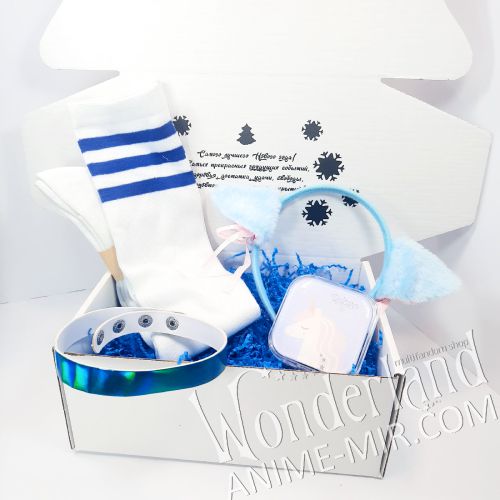 Подарочный набор - пастельный голубой / Gift set pastel blue